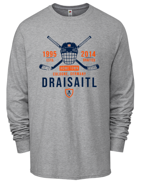 Classic Heritage Leon Draisaitl Men's Long-Sleeve T-Shirt | Swagsta