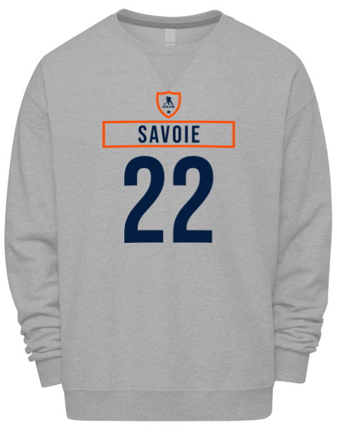 Home Jersey Matthew Savoie Premium Unisex Crewneck Sweatshirt | Swagsta