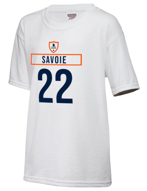 Home Jersey Matthew Savoie Youth T-Shirt | Swagsta