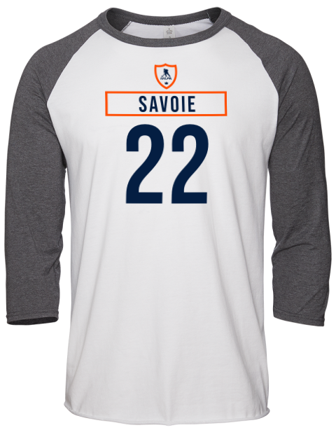 Home Jersey Matthew Savoie Unisex Premium Three-Quarter Raglan T-Shirt | Swagsta