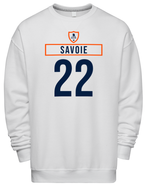 Home Jersey Matthew Savoie Premium Unisex Crewneck Sweatshirt | Swagsta