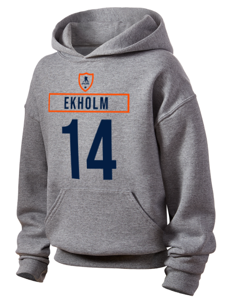 Home Jersey Mattias Ekholm Youth Hooded Sweatshirt | Swagsta