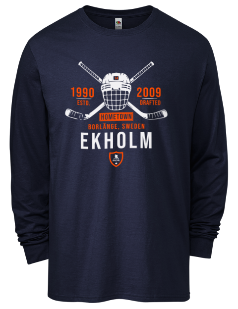 Heritage Mattias Ekholm Men's Long-Sleeve T-Shirt | Swagsta