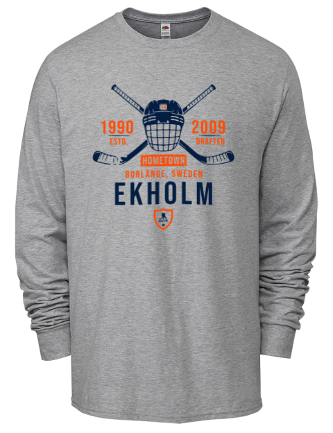 Classic Heritage Mattias Ekholm Men's Long-Sleeve T-Shirt | Swagsta