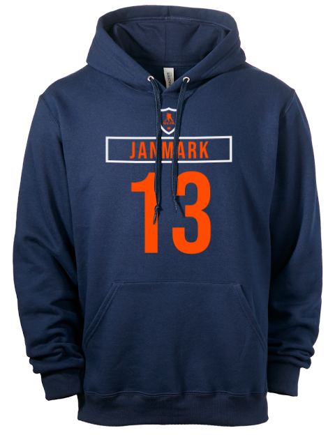 Away Jersey Mattias Janmark Eco Premium Unisex Hooded Sweatshirt | Swagsta