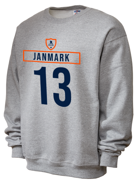 Home Jersey Mattias Janmark Unisex Crewneck Sweatshirt | Swagsta