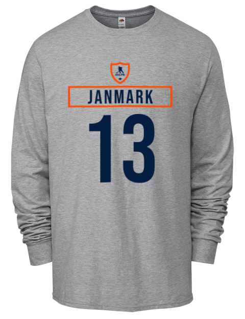 Home Jersey Mattias Janmark Men's Long-Sleeve T-Shirt | Swagsta
