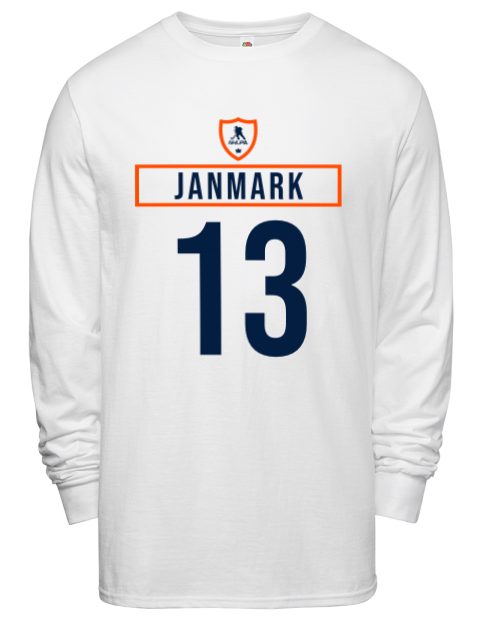 Home Jersey Mattias Janmark Men's Long-Sleeve T-Shirt | Swagsta
