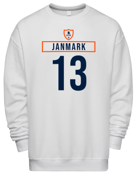 Home Jersey Mattias Janmark Premium Unisex Crewneck Sweatshirt | Swagsta