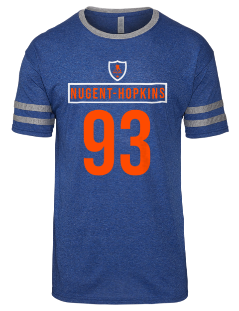 Away Jersey Ryan Nugent Hopkins Men's Tri-Blend T-Shirt | Swagsta