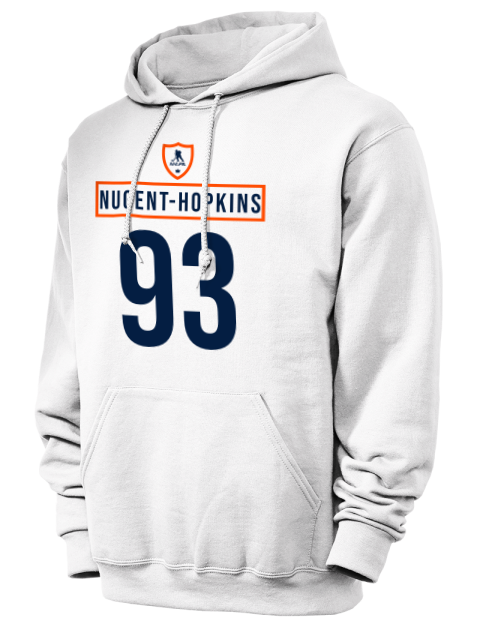 Home Jersey Ryan Nugent Hopkins Unisex Hooded Sweatshirt | Swagsta