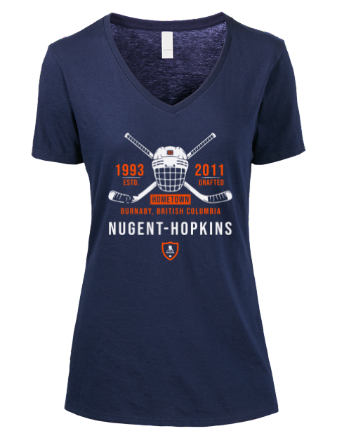 Heritage Ryan Nugent Hopkins Premium Ladies V-Neck T-Shirt | Swagsta