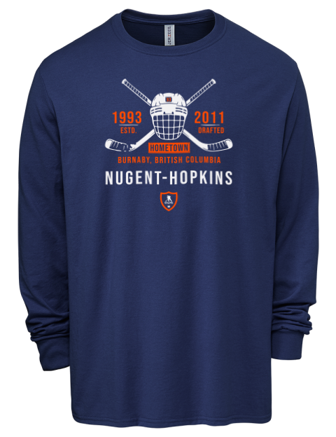 Heritage Ryan Nugent Hopkins Men's Premium Blend Long Sleeve-T-Shirt | Swagsta