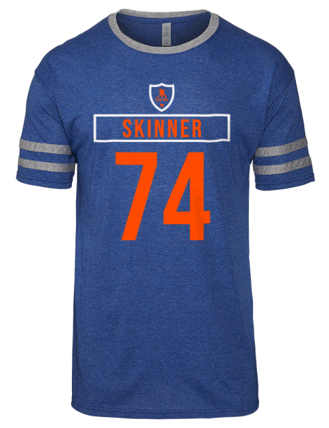 Away Jersey Stuart Skinner Men's Tri-Blend T-Shirt | Swagsta