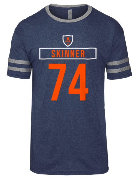 Away Jersey Stuart Skinner Men's Tri-Blend T-Shirt | Swagsta