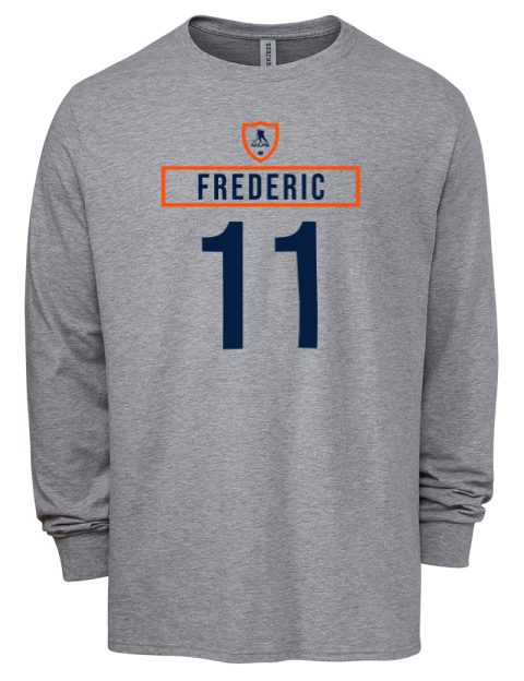 Home Jersey Trent Frederic Men's Premium Blend Long Sleeve-T-Shirt | Swagsta