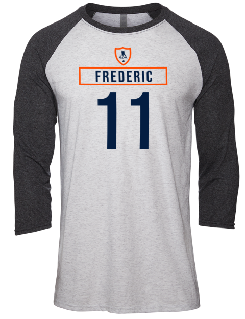 Home Jersey Trent Frederic Unisex Premium Three-Quarter Raglan T-Shirt | Swagsta
