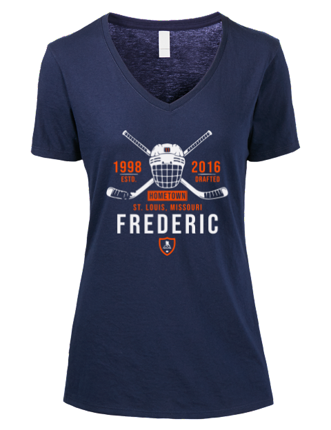 Heritage Trent Frederic Premium Ladies V-Neck T-Shirt | Swagsta