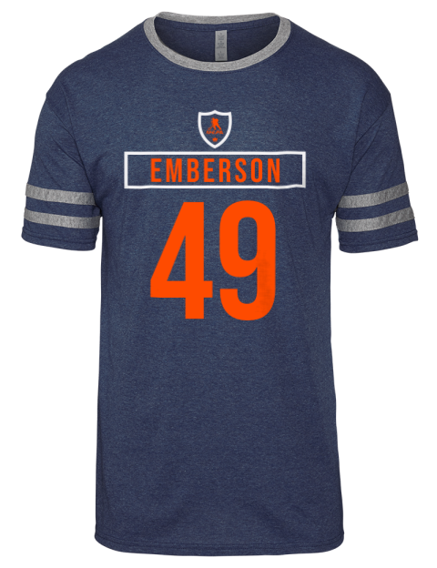 Away Jersey Ty Emberson Men's Tri-Blend T-Shirt | Swagsta