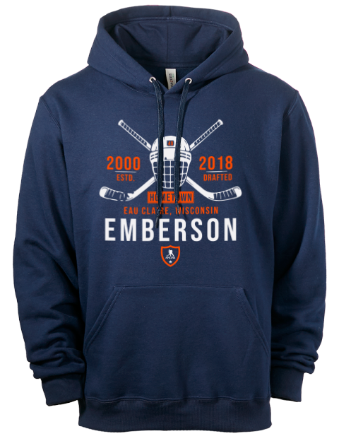 Heritage Ty Emberson Eco Premium Unisex Hooded Sweatshirt | Swagsta