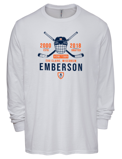 Classic Heritage Ty Emberson Men's Premium Blend Long Sleeve-T-Shirt | Swagsta