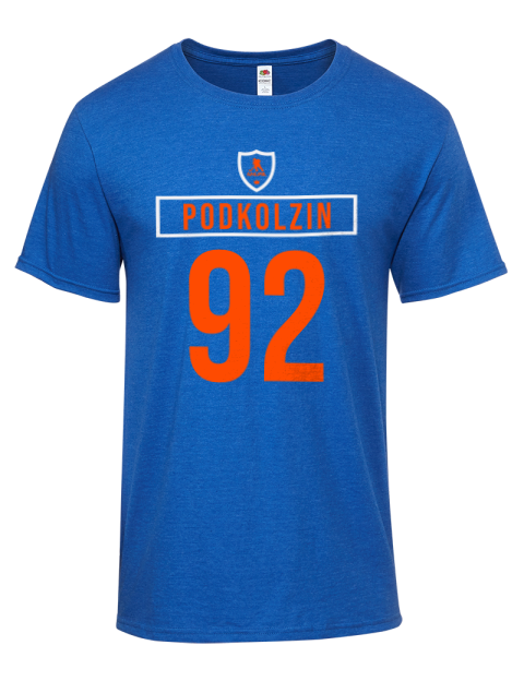 Away Jersey Vasily Podkolzin Iconic Men's T-Shirt | Swagsta