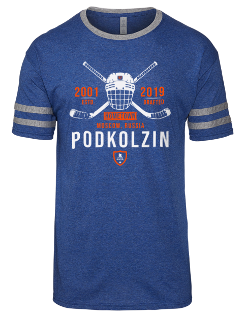 Heritage Vasily Podkolzin Men's Tri-Blend T-Shirt | Swagsta