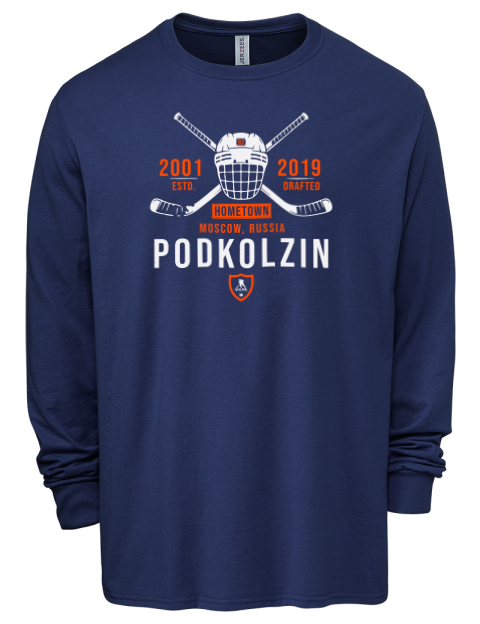 Heritage Vasily Podkolzin Men's Premium Blend Long Sleeve-T-Shirt | Swagsta