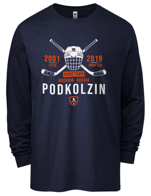 Heritage Vasily Podkolzin Men's Long-Sleeve T-Shirt | Swagsta