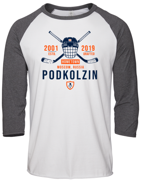 Classic Heritage Vasily Podkolzin Unisex Premium Three-Quarter Raglan T-Shirt | Swagsta