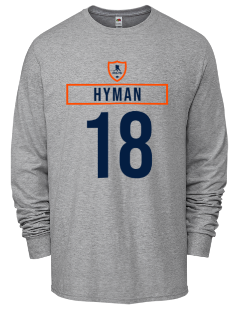 Home Jersey Zach Hyman Men's Long-Sleeve T-Shirt | Swagsta