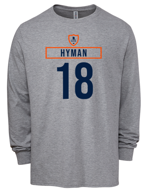 Home Jersey Zach Hyman Men's Premium Blend Long Sleeve-T-Shirt | Swagsta