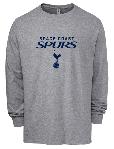 Space Coast Spurs Men's Premium Blend Long Sleeve-T-Shirt