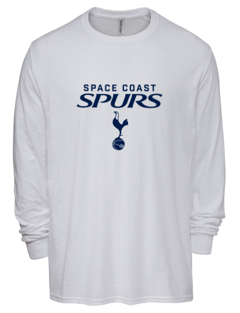 Space Coast Spurs Men's Premium Blend Long Sleeve-T-Shirt