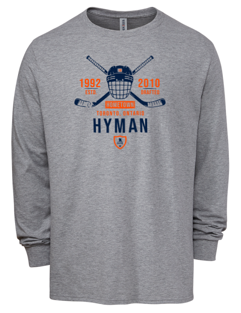 Classic Heritage Zach Hyman Men's Premium Blend Long Sleeve-T-Shirt | Swagsta