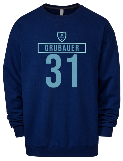 1A Away Jersey Philipp Grubauer Premium Unisex Crewneck Sweatshirt | Swagsta