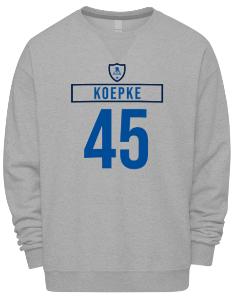 Home Jersey cole koepke Premium Unisex Crewneck Sweatshirt | Swagsta