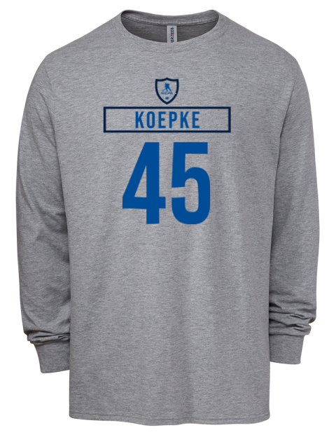 Home Jersey cole koepke Men's Premium Blend Long Sleeve-T-Shirt | Swagsta