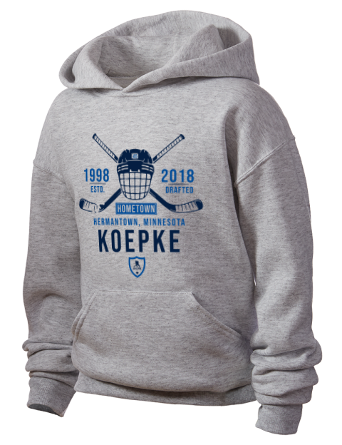 Classic Heritage cole koepke Youth Hooded Sweatshirt | Swagsta
