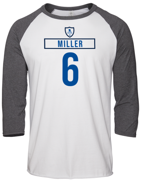 Home Jersey colin miller Unisex Premium Three-Quarter Raglan T-Shirt | Swagsta