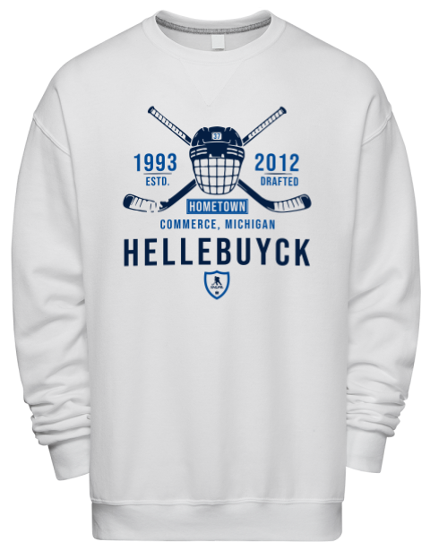 Classic Heritage connor hellebuyck Premium Unisex Crewneck Sweatshirt | Swagsta