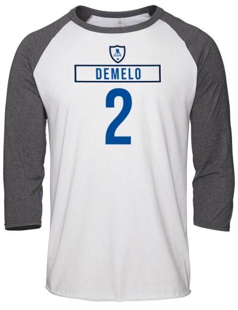 Home Jersey dylan demelo Unisex Premium Three-Quarter Raglan T-Shirt | Swagsta