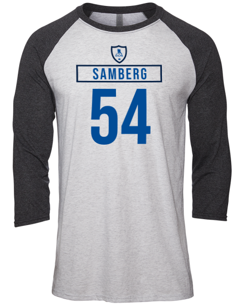 Home Jersey dylan samberg Unisex Premium Three-Quarter Raglan T-Shirt | Swagsta