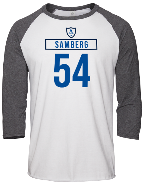 Home Jersey dylan samberg Unisex Premium Three-Quarter Raglan T-Shirt | Swagsta