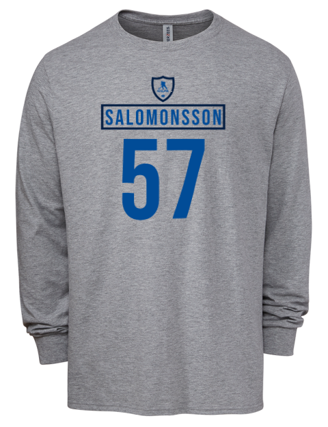 Home Jersey elias salomonsson Men's Premium Blend Long Sleeve-T-Shirt | Swagsta
