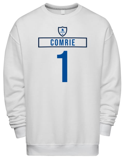 Home Jersey eric comrie Premium Unisex Crewneck Sweatshirt | Swagsta
