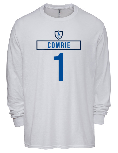 Home Jersey eric comrie Men's Premium Blend Long Sleeve-T-Shirt | Swagsta