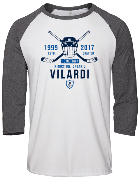 Classic Heritage gabriel vilardi Unisex Premium Three-Quarter Raglan T-Shirt | Swagsta