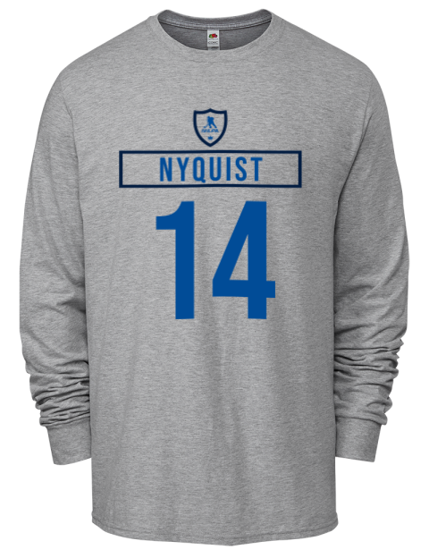 Home Jersey gustav nyquist Men's Long-Sleeve T-Shirt | Swagsta