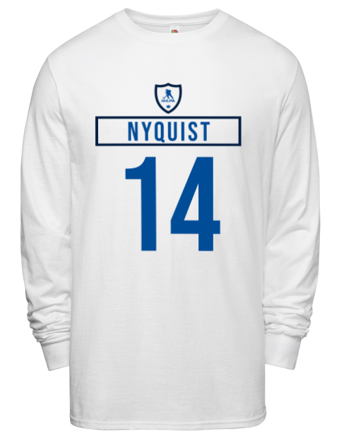 Home Jersey gustav nyquist Men's Long-Sleeve T-Shirt | Swagsta